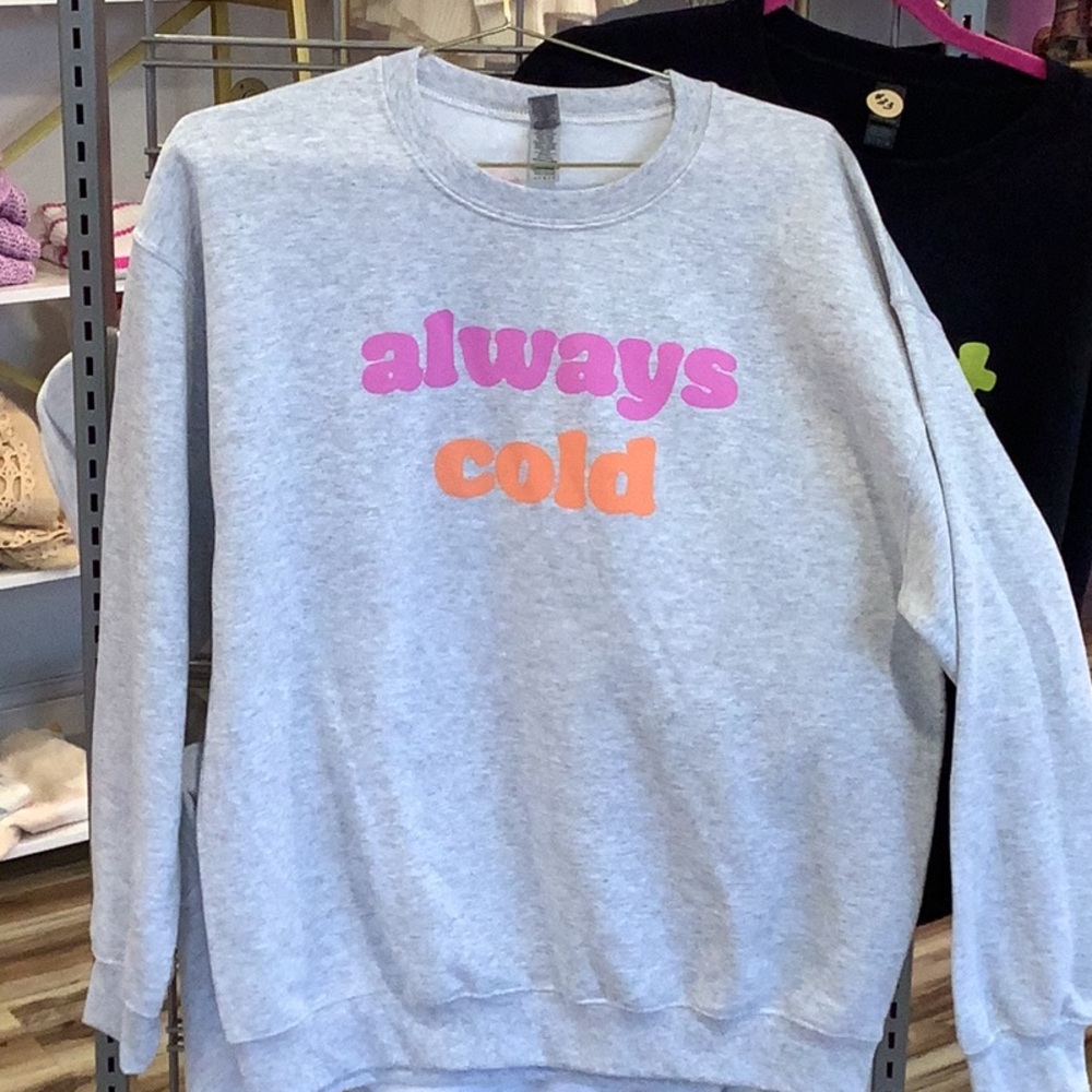 DND colors always cold sweater